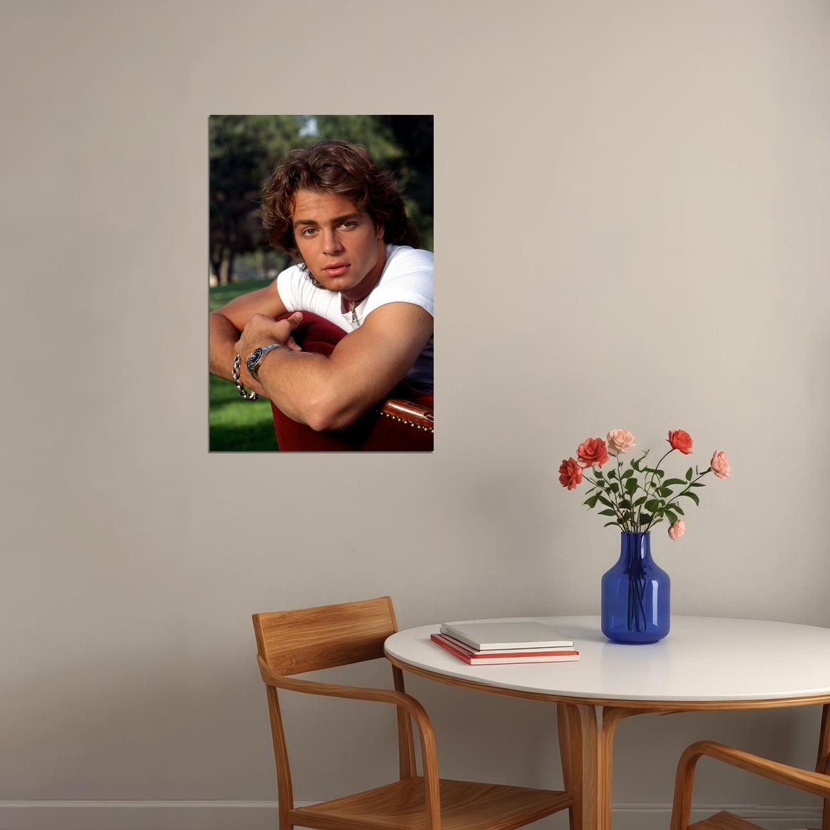 Joey Lawrence Tv Movie Actor Young Cute Poster Wall Art Print Home Wall Decor