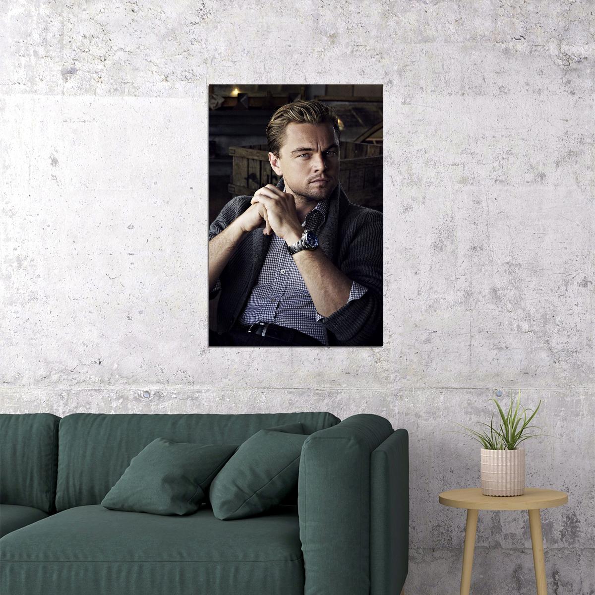 Leonardo Dicaprio Charisma Actor Poster Wall Art Print Home Wall Decor - xonomax