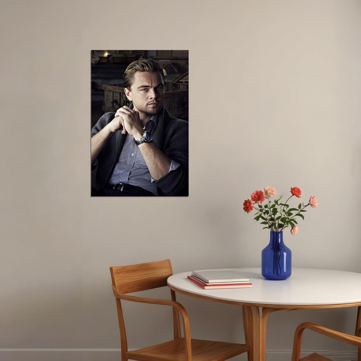 Leonardo Dicaprio Charisma Actor Poster Wall Art Print Home Wall Decor - xonomax