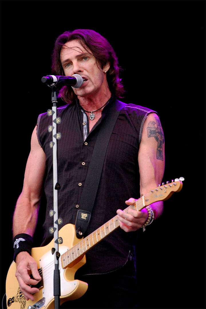 Rick Springfield With Fuitar Rock Musician Poster Wall Art Print Home Wall Decor - xonomax