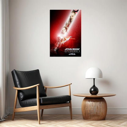 Star Wars Episode 1 Darth Maul Action Poster Wall Art Print Home Wall Decor - xonomax