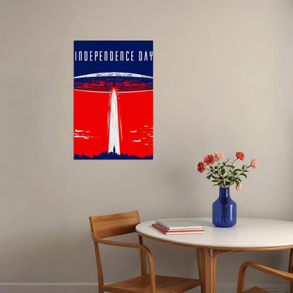 Independence Day Movie Action Checkmate Poster Wall Art Print Home Wall Decor - xonomax