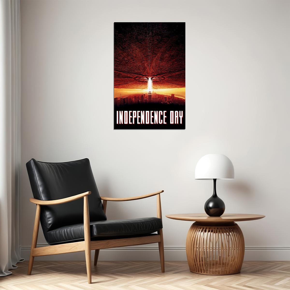Independence Day Movie Action Sci Fi Poster Wall Art Print Home Wall Decor - xonomax