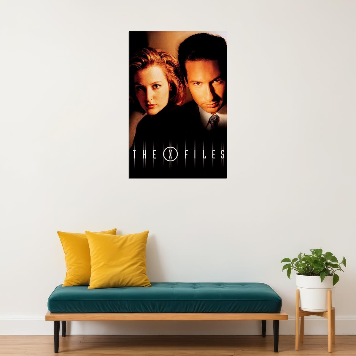 X Files Tv Series Fantasy Sci Fi Poster Wall Art Print Home Wall Decor - xonomax