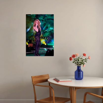 Shakira In Concert Sexy Singer Woman Poster Wall Art Print Home Wall Decor - xonomax