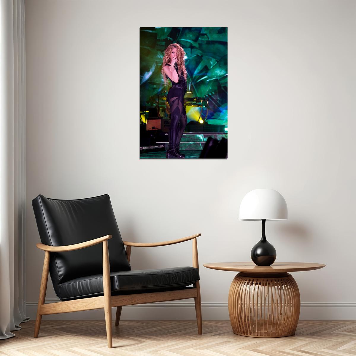 Shakira In Concert Sexy Singer Woman Poster Wall Art Print Home Wall Decor - xonomax