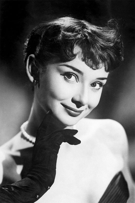 Audrey Hepburn Actress Cute Girl Poster Wall Art Print Home Wall Decor - xonomax
