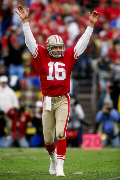 Joe Montana Sports Football Player Poster Wall Art Print Home Wall Decor - xonomax