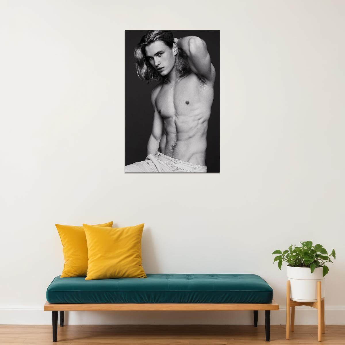 Berion Hot Sweet Male Model Poster Wall Art Print Home Wall Decor - xonomax
