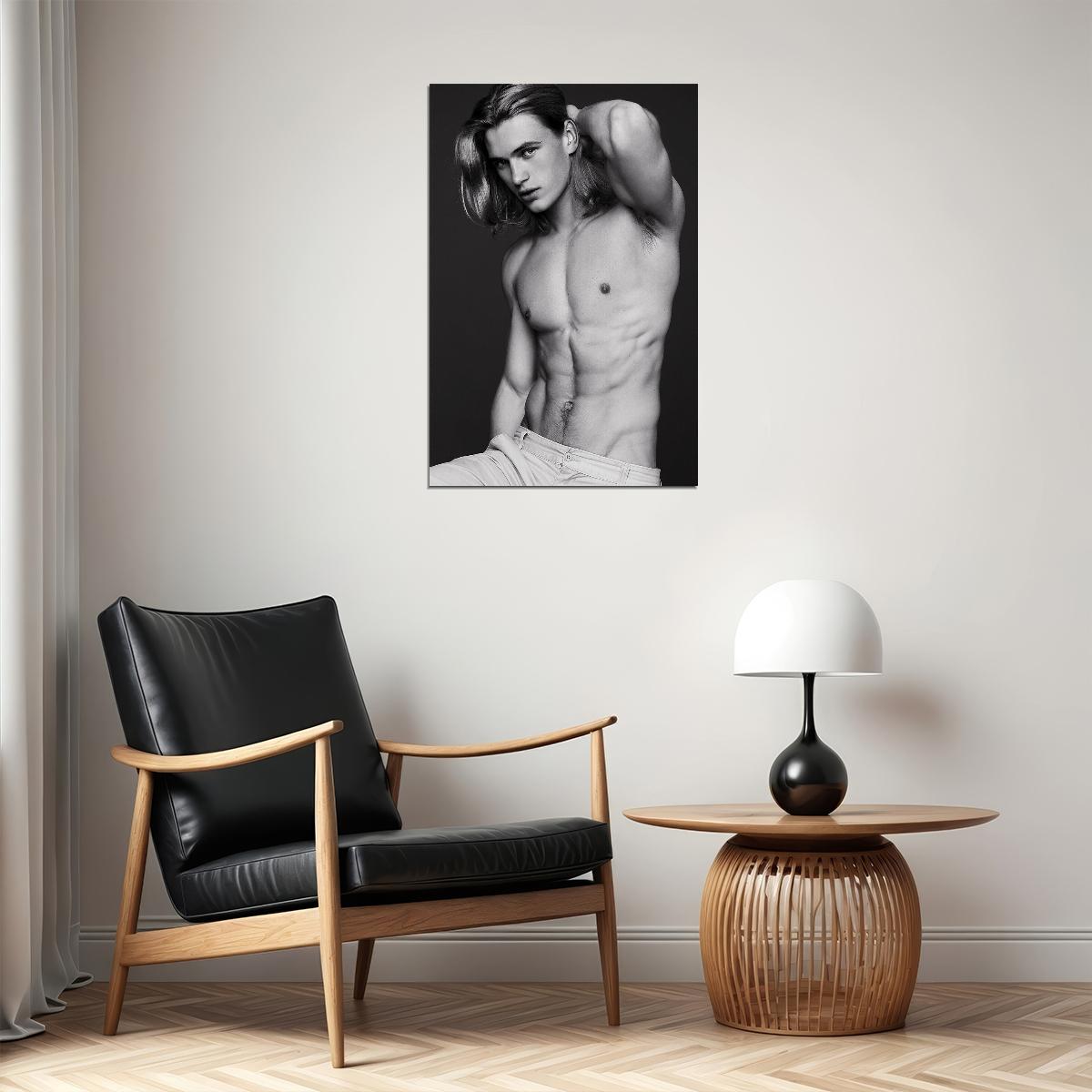 Berion Hot Sweet Male Model Poster Wall Art Print Home Wall Decor - xonomax