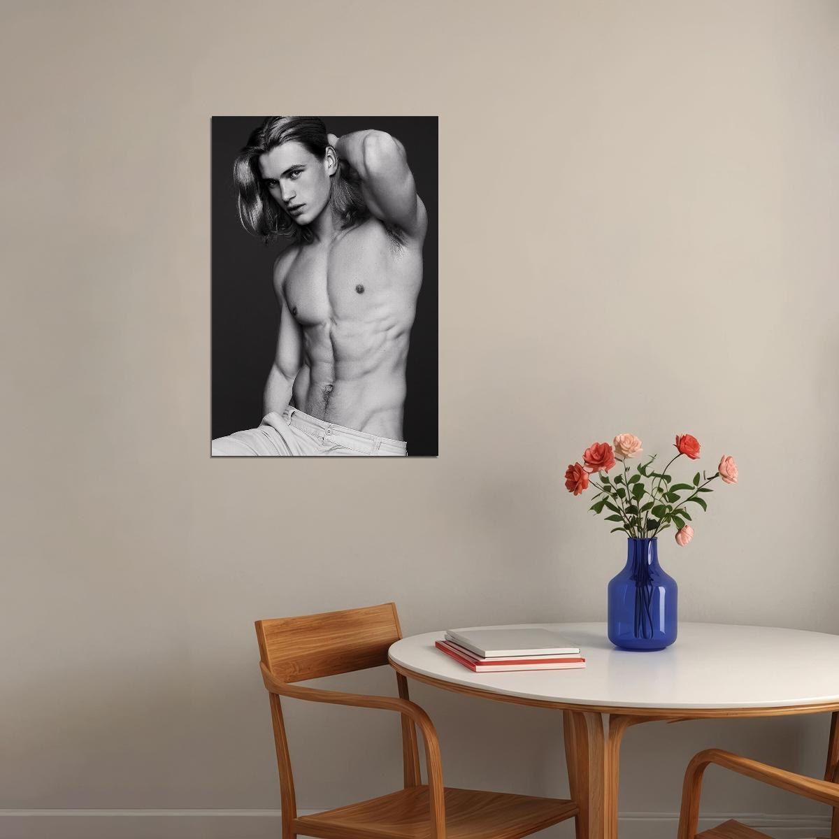 Berion Hot Sweet Male Model Poster Wall Art Print Home Wall Decor - xonomax