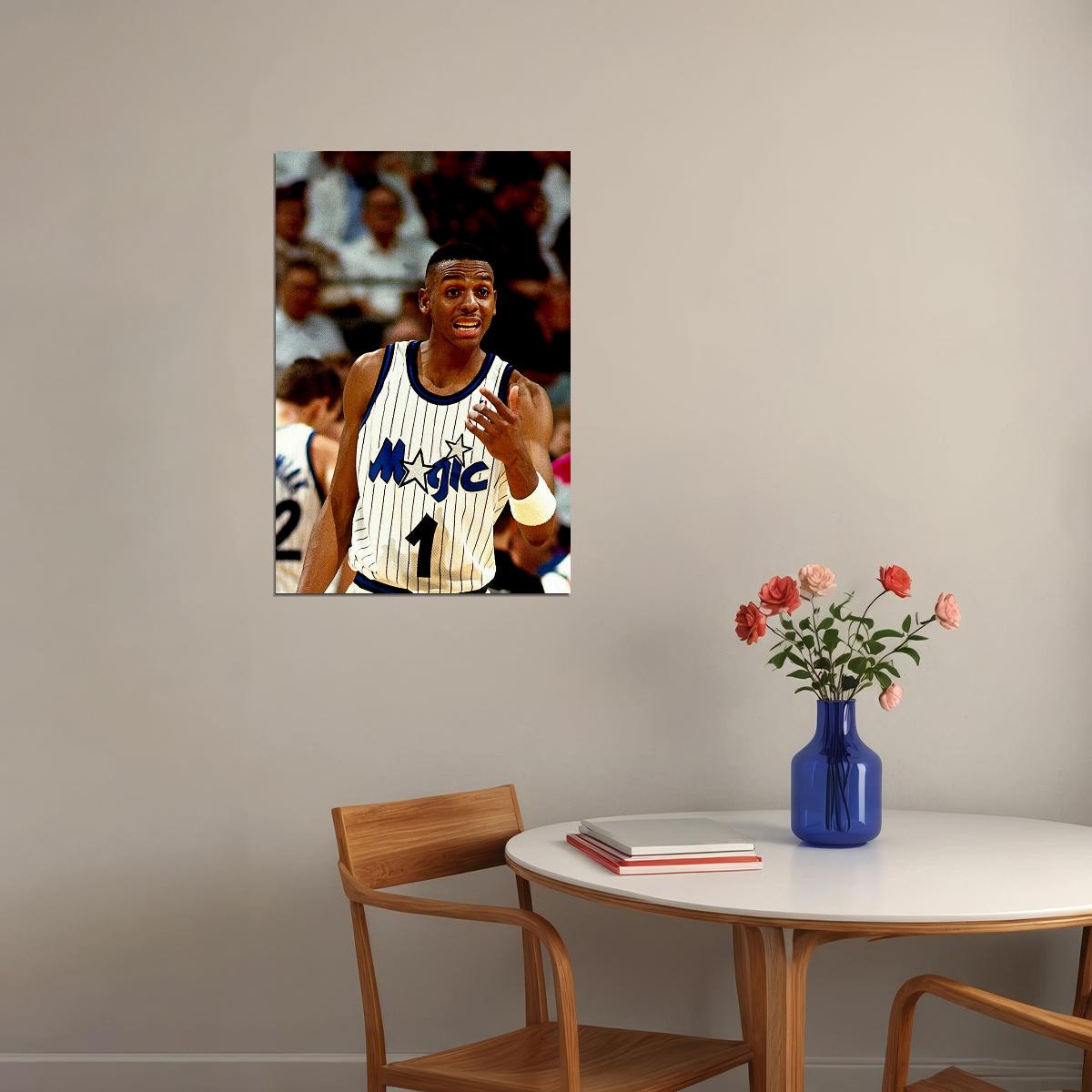 Penny Hardaway Orlando Basketball Poster Wall Art Print Home Wall Decor - xonomax
