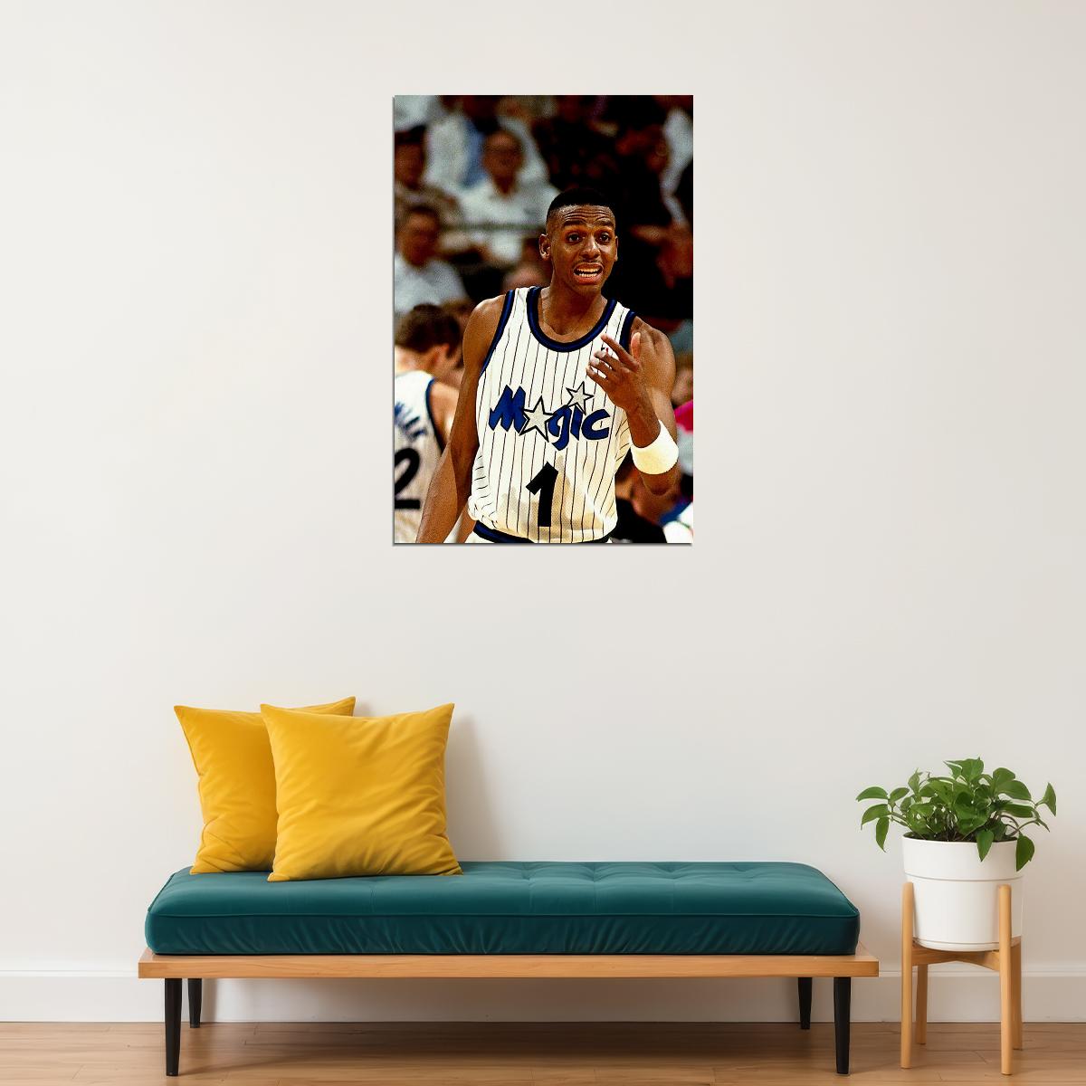 Penny Hardaway Orlando Basketball Poster Wall Art Print Home Wall Decor - xonomax