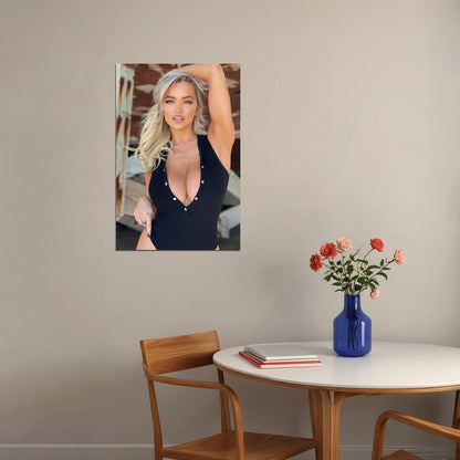 Lindsey Pelas Sexy Female Model Poster Wall Art Print Home Wall Decor - xonomax