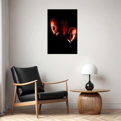 X Files Fight The Future Tv Series Action Poster Wall Art Print Home Wall Decor - xonomax