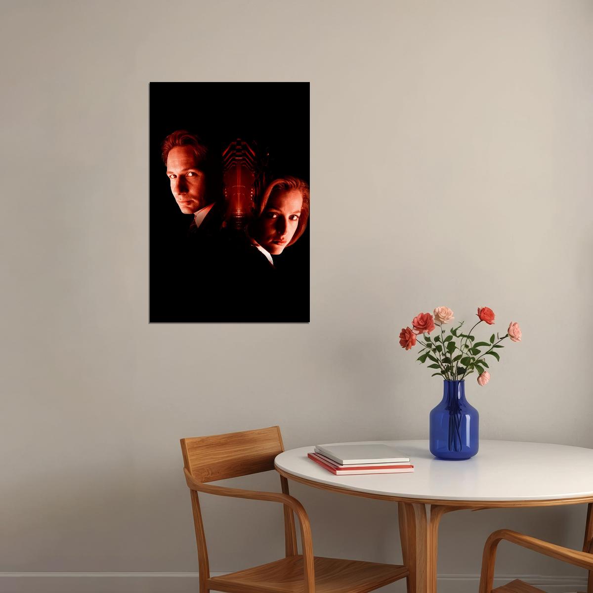 X Files Fight The Future Tv Series Action Poster Wall Art Print Home Wall Decor - xonomax