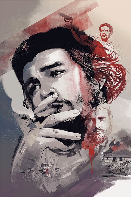 Che Guevara Political Cuba Legend Poster Wall Art Print Home Wall Decor - xonomax