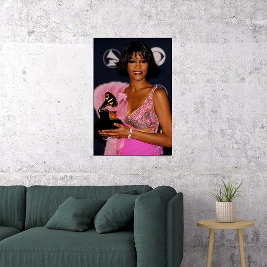 Whitney Houston 1999 World Tour Poster Wall Art Print Home Wall Decor - xonomax