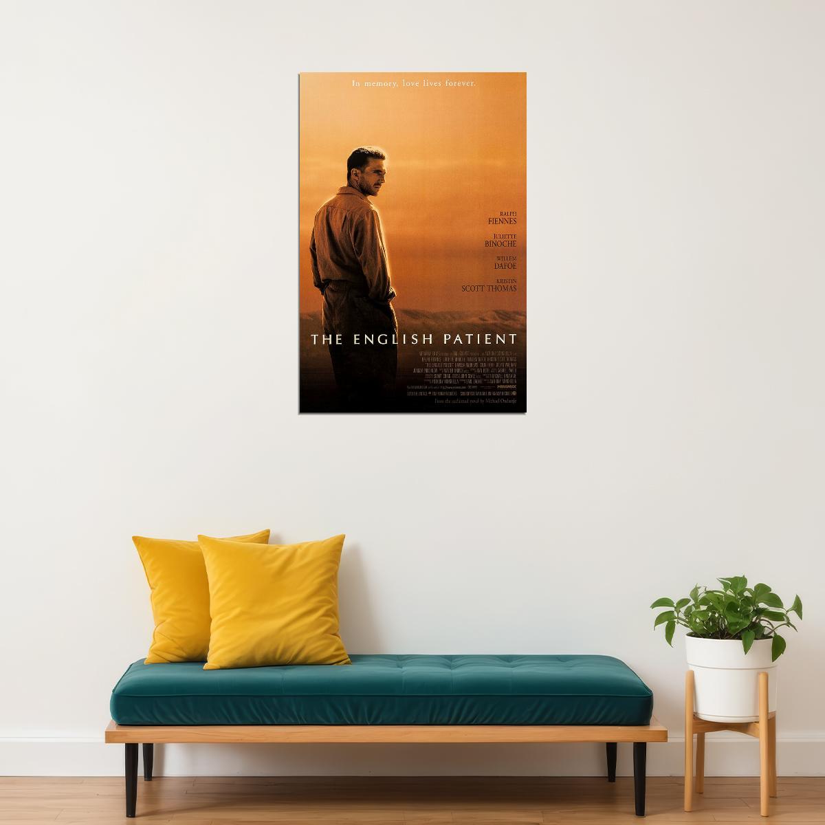 The English Patient Movie Poster Wall Art Print Home Wall Decor - xonomax