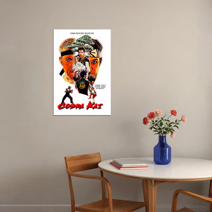 Cobra Kai Season 1 2 3 Karate Fight Tv Show Poster Wall Art Print Home Wall Decor