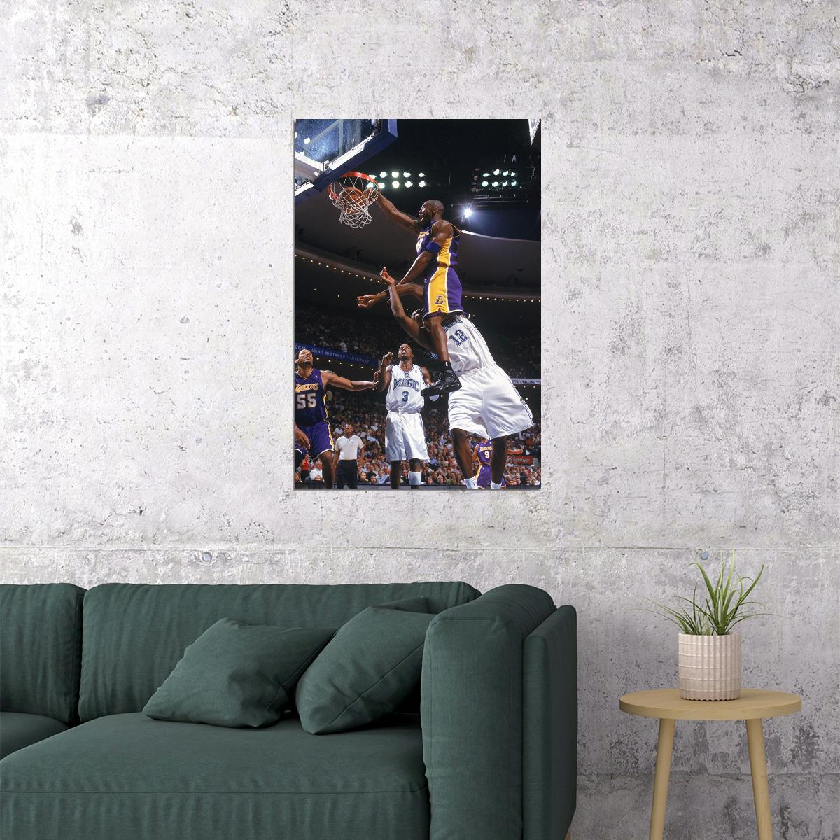 Kobe Bryant American Basketball Player Sports Poster Wall Art Print Home Wall Decor - xonomax