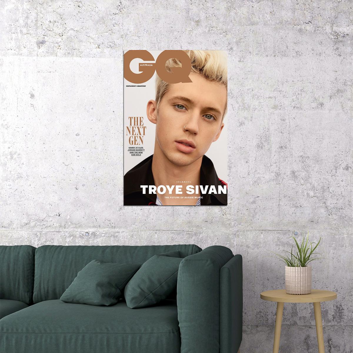 Troye Sivan Celebrity Cinema Actor Musician Poster Wall Art Print Home Wall Decor