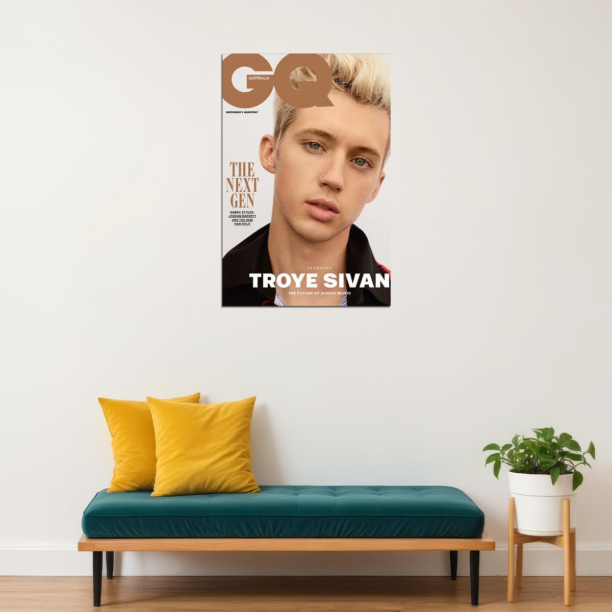 Troye Sivan Celebrity Cinema Actor Musician Poster Wall Art Print Home Wall Decor