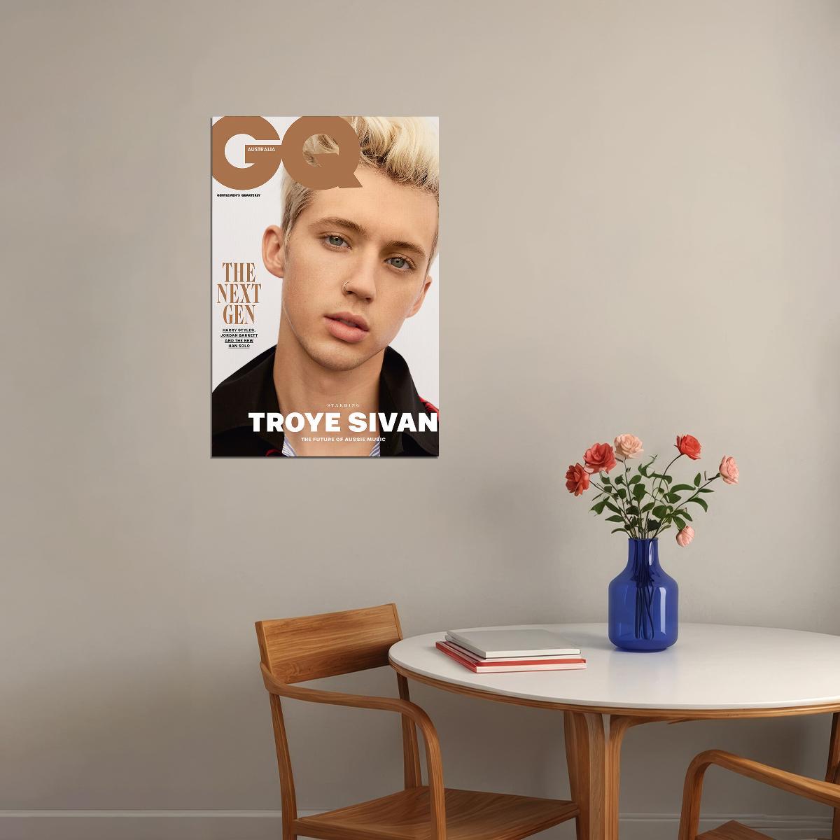 Troye Sivan Celebrity Cinema Actor Musician Poster Wall Art Print Home Wall Decor