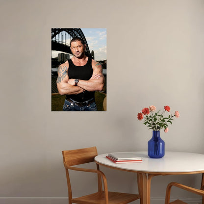 Dave Bautista Building Great Muscle Player Poster Wall Art Print Home Wall Decor - xonomax