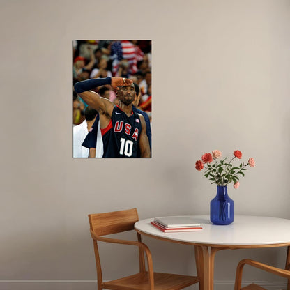 Kobe Bryant American Basketball Player Sports Poster Wall Art Print Home Wall Decor - xonomax