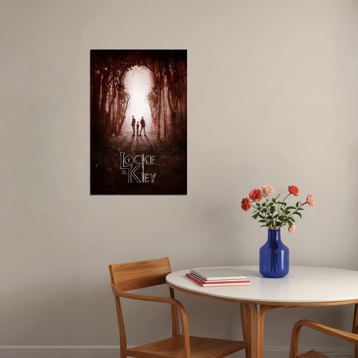 Locke And Key Horrible Emilia Jones Usa Movie Poster Wall Art Print Home Wall Decor - xonomax