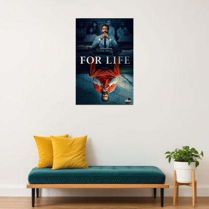 For Life Season 1 Biography Crime Tv Series Poster Wall Art Print Home Wall Decor - xonomax
