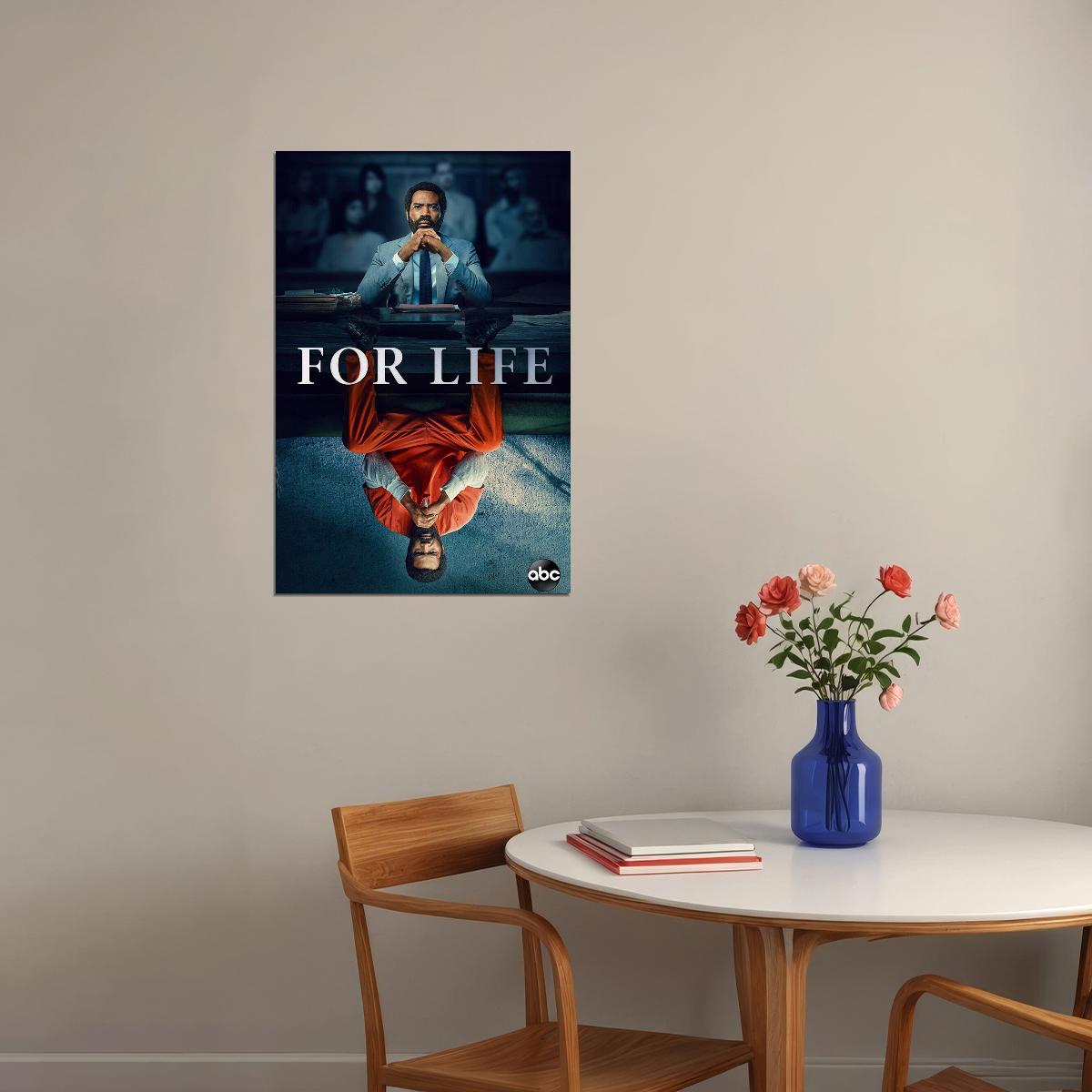 For Life Season 1 Biography Crime Tv Series Poster Wall Art Print Home Wall Decor - xonomax