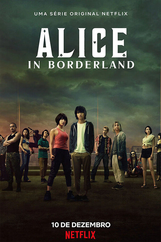 Alice In Borderland Horrible Japan Tv Series Poster Wall Art Print Home Wall Decor - xonomax