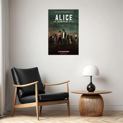 Alice In Borderland Horrible Japan Tv Series Poster Wall Art Print Home Wall Decor - xonomax