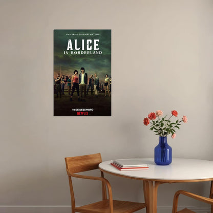 Alice In Borderland Horrible Japan Tv Series Poster Wall Art Print Home Wall Decor - xonomax