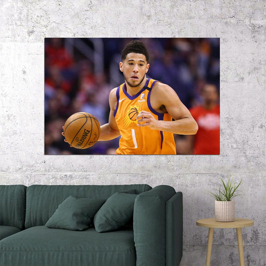 Devin Booker 70 Phoenix Basketball Star Poster Wall Art Print Home Wall Decor - xonomax