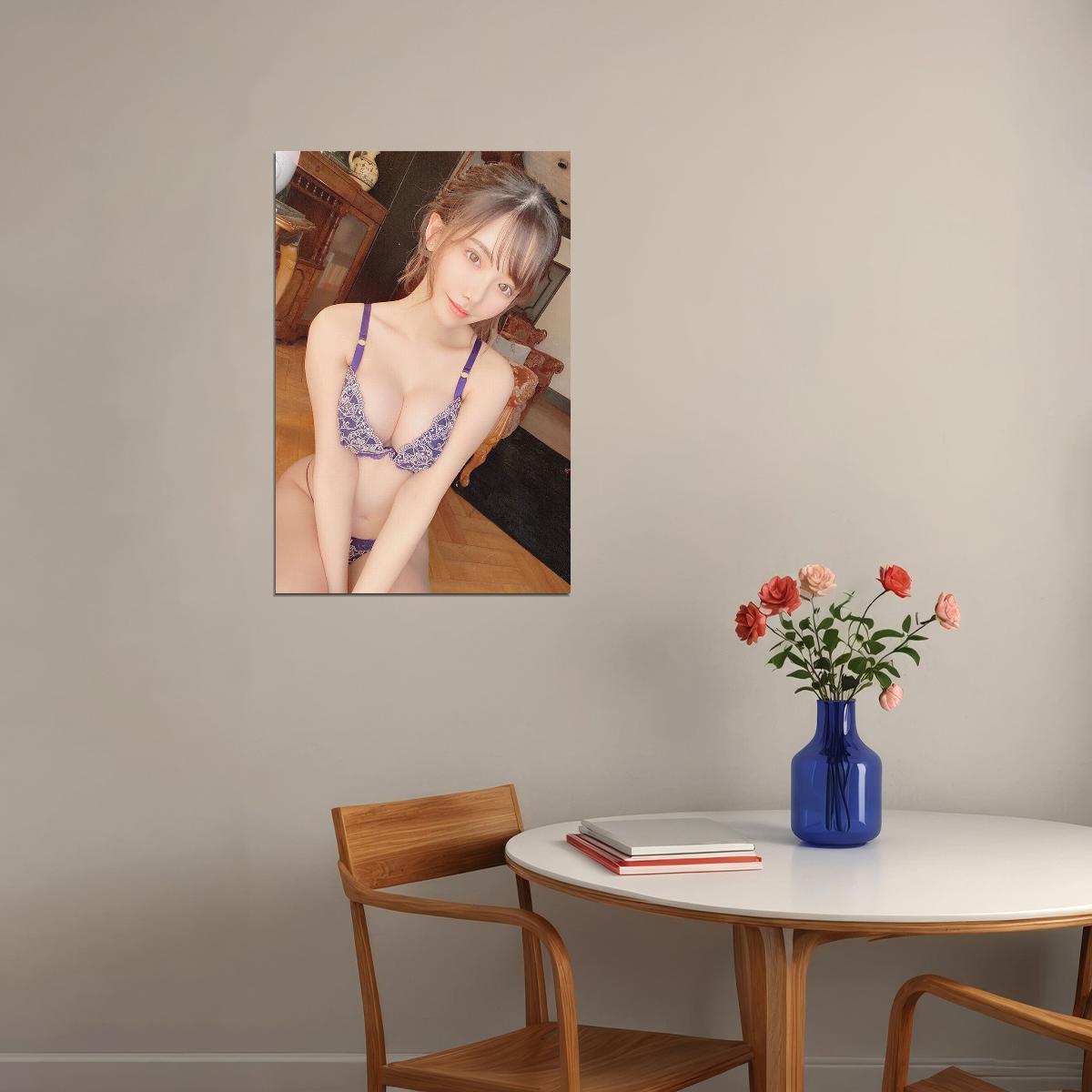 Fukada Eimi Beauty Model Japan Hot Star Poster Wall Art Print Home Wall Decor - xonomax