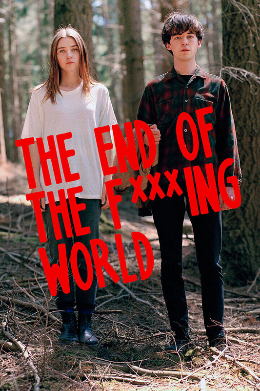 The End Of The F**king World Usa Tv Show Poster Wall Art Print Home Wall Decor - xonomax