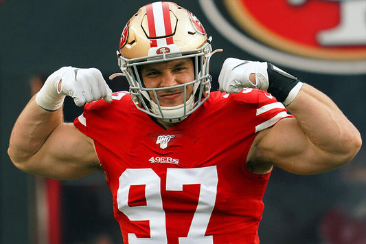 Nick Bosa San Francisco Star Poster Wall Art Print Home Wall Decor - xonomax