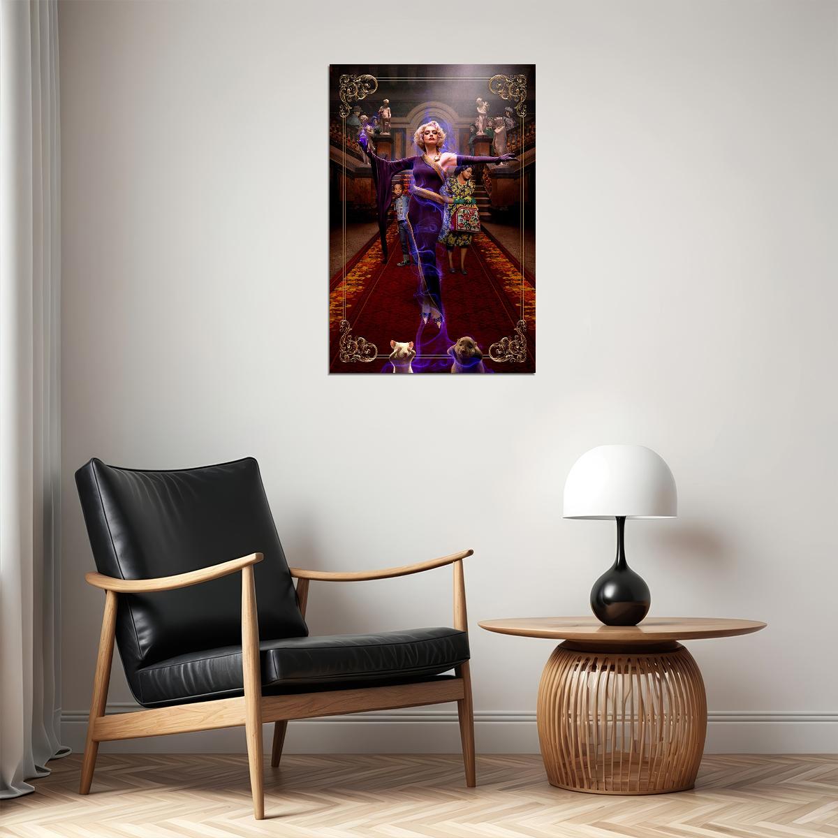 The Witches 2020 Anne Hathaway Mystery Movie Poster Wall Art Print Home Wall Decor - xonomax