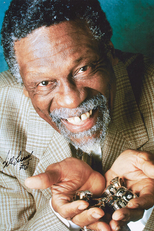 Dunk Block Star Bill Russell Basketball Poster Wall Art Print Home Wall Decor - xonomax