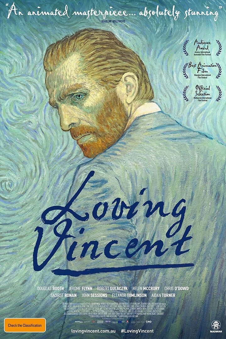 Loving Vincent Plot Biography 2017 Animation Movie Poster Wall Art Print Home Wall Decor - xonomax