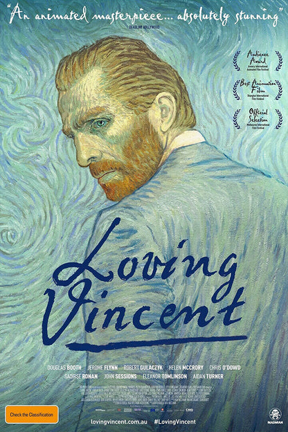 Loving Vincent Plot Biography 2017 Animation Movie Poster Wall Art Print Home Wall Decor - xonomax