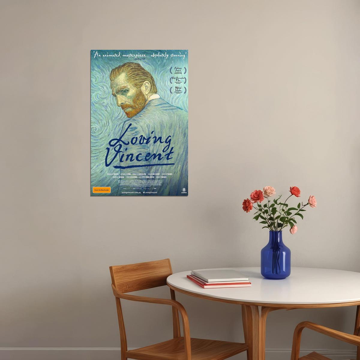 Loving Vincent Plot Biography 2017 Animation Movie Poster Wall Art Print Home Wall Decor - xonomax