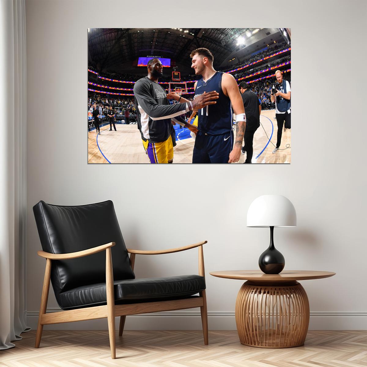 Luka Doncic Dallas Basketball Star Poster Wall Art Print Home Wall Decor - xonomax