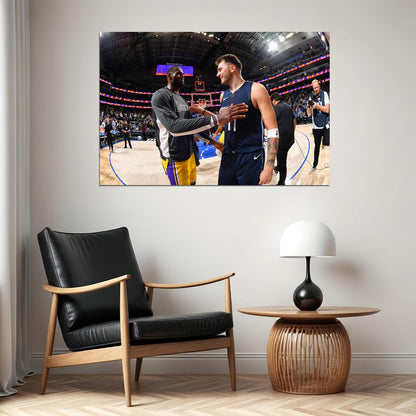 Luka Doncic Dallas Basketball Star Poster Wall Art Print Home Wall Decor - xonomax