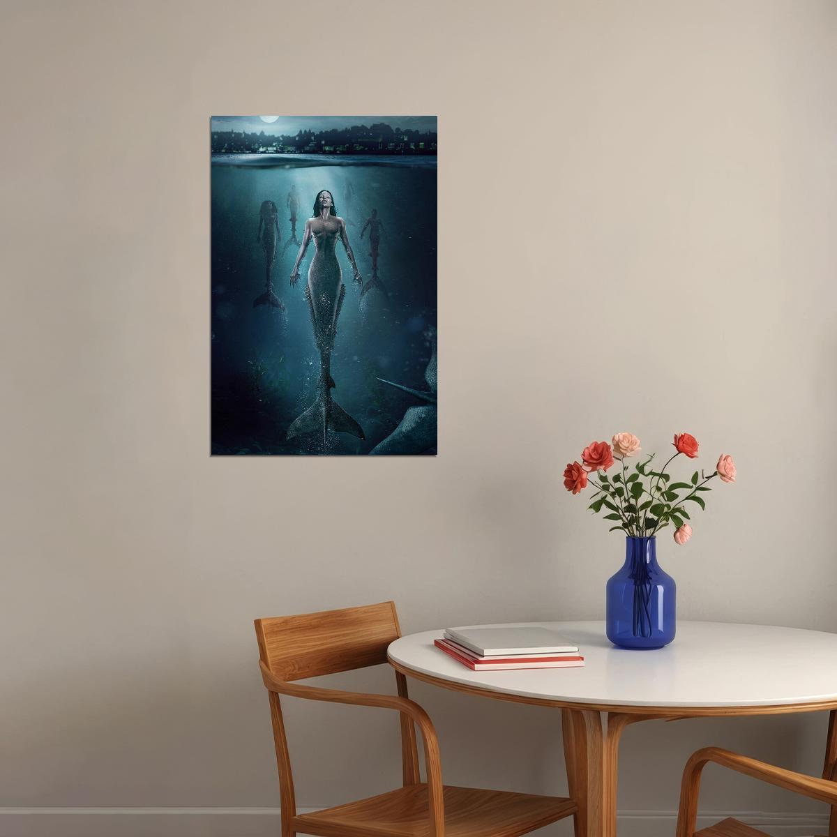 Siren Monster Mystery Tv Show Action Poster Wall Art Print Home Wall Decor - xonomax