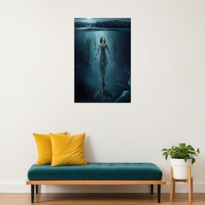 Siren Monster Mystery Tv Show Action Poster Wall Art Print Home Wall Decor - xonomax