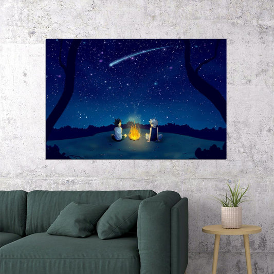 Hunter X Hunter Neferpitou Fight Anime Poster Wall Art Print Home Wall Decor - xonomax